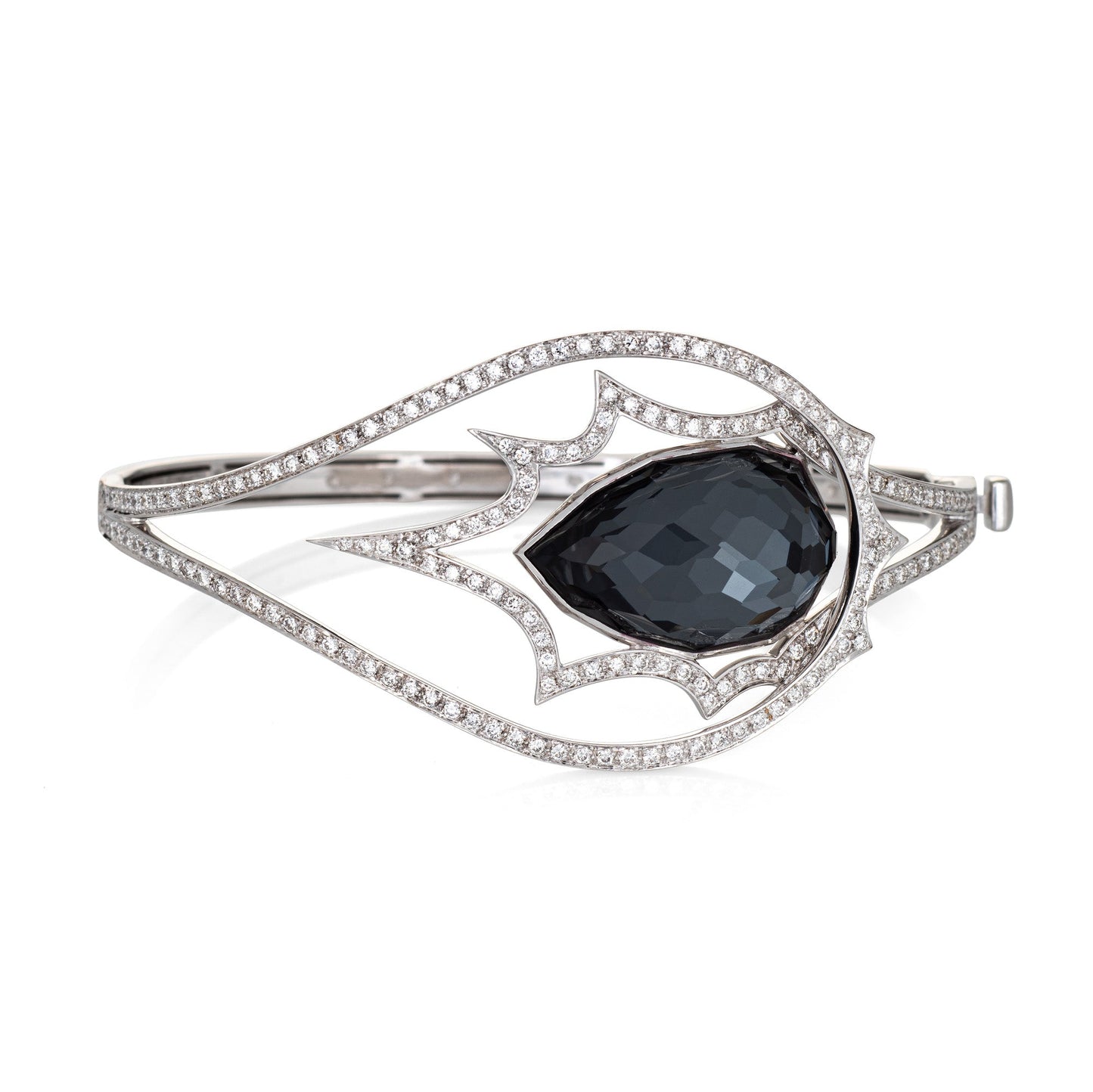 Stephen Webster Diamond Cuff Bracelet Murder She Wrote 18 Karat Gold Estate