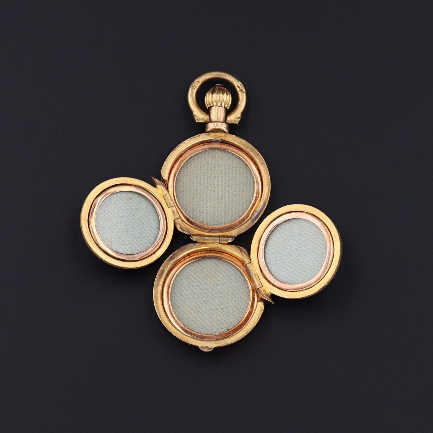 Antique Gold Locket | 14k Gold Locket