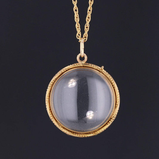 Antique Glass Locket | Antique Locket