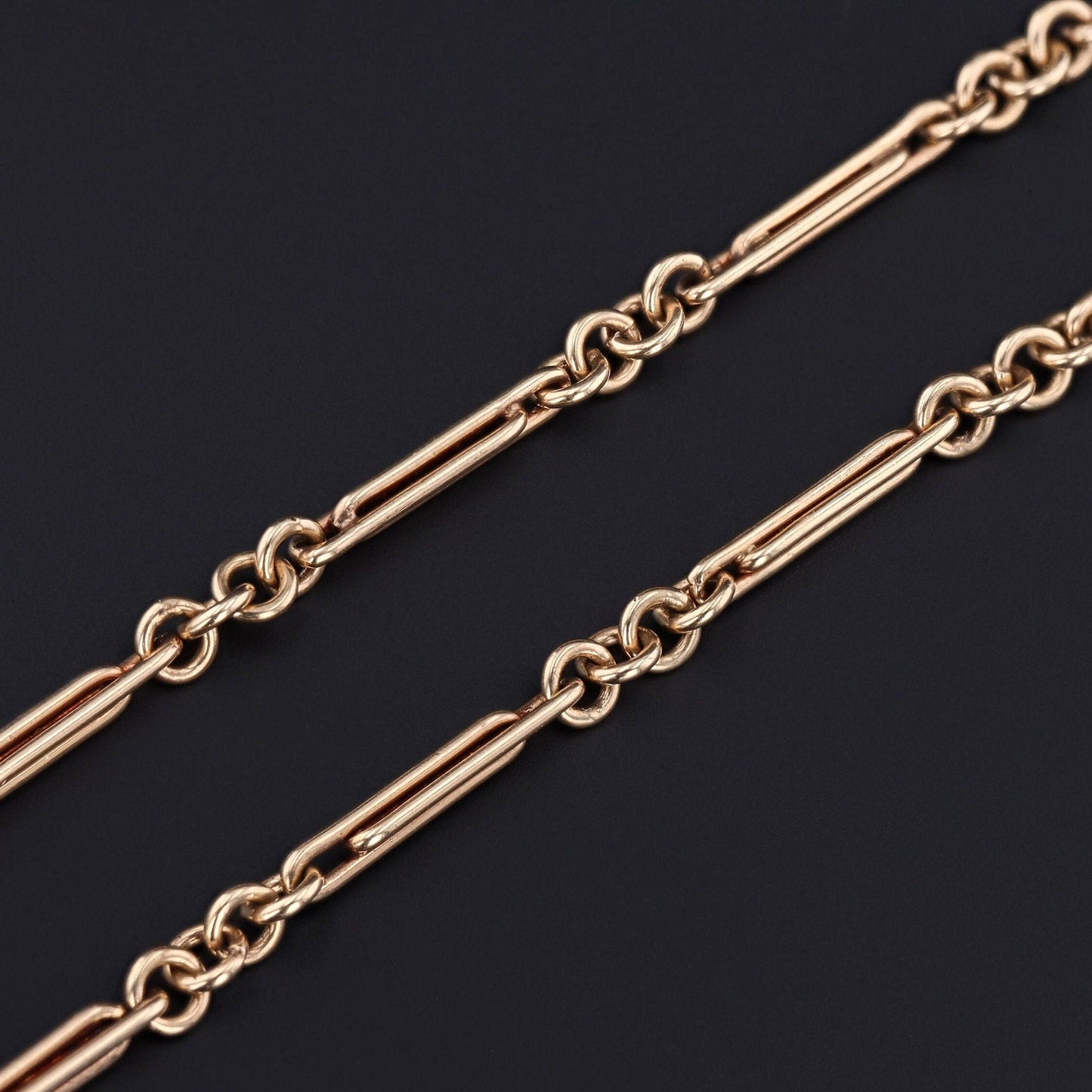 Antique Gold Necklace | 14k Gold Chain