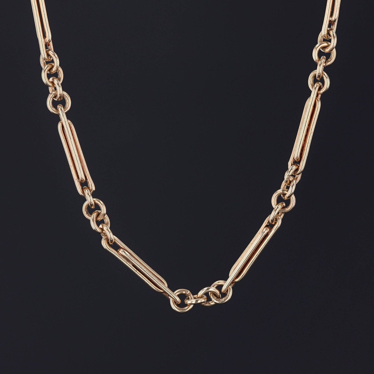 Antique Gold Necklace | 14k Gold Chain